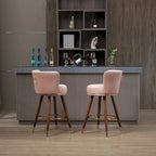 Barhocker mit Tresenhöhe, 2er-Set