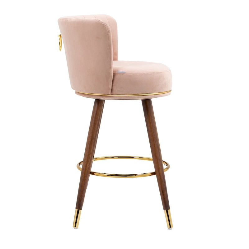 Barhocker mit Tresenhöhe, 2er-Set
