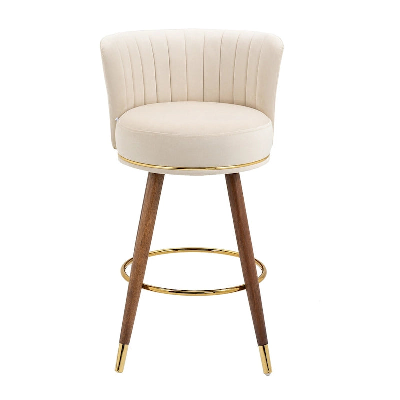 Barhocker mit Tresenhöhe, 2er-Set