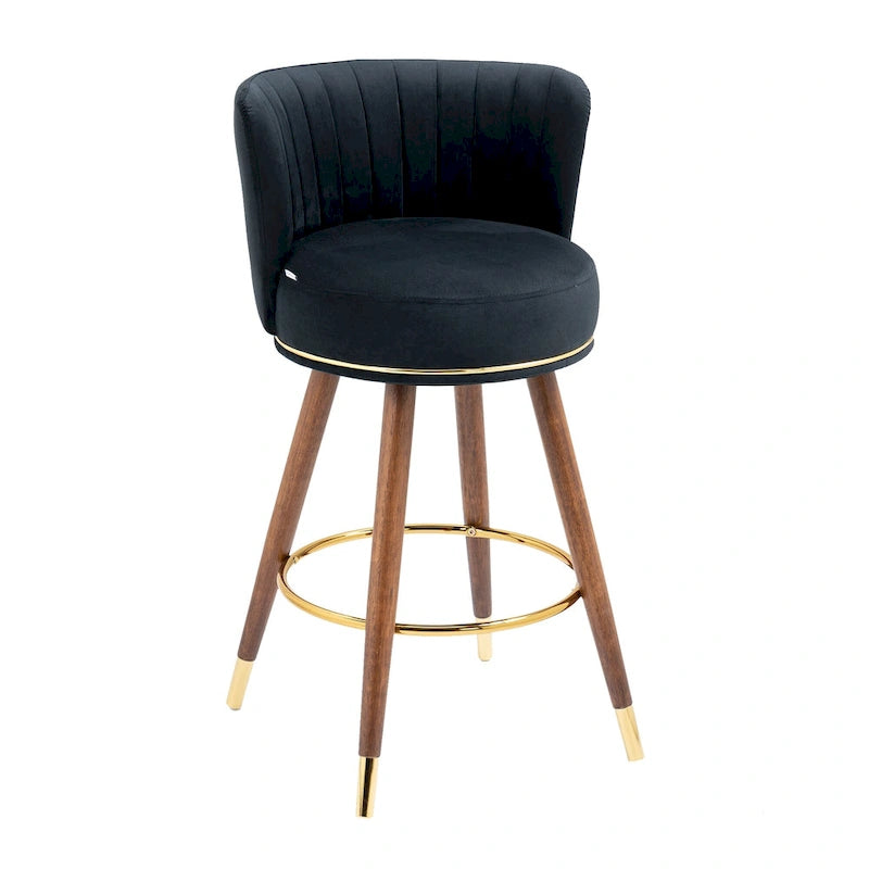 Barhocker mit Tresenhöhe, 2er-Set