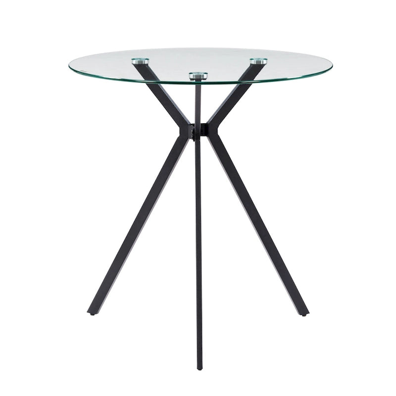 Eliana Bistrotisch mit Glasplatte