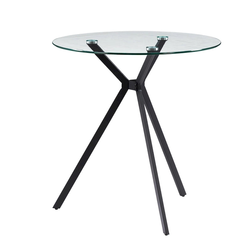 Eliana Bistrotisch mit Glasplatte
