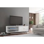 Sortland Holz Moderne Medienkonsole