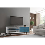Sortland Holz Moderne Medienkonsole
