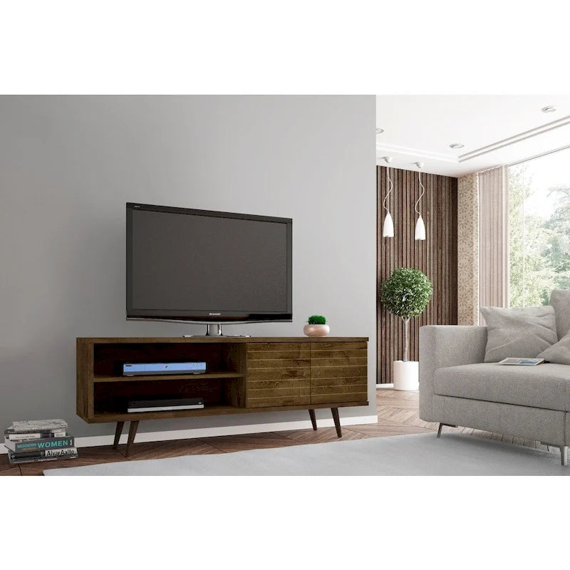 Sortland Holz Moderne Medienkonsole