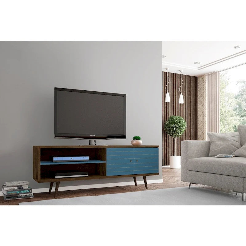 Sortland Holz Moderne Medienkonsole
