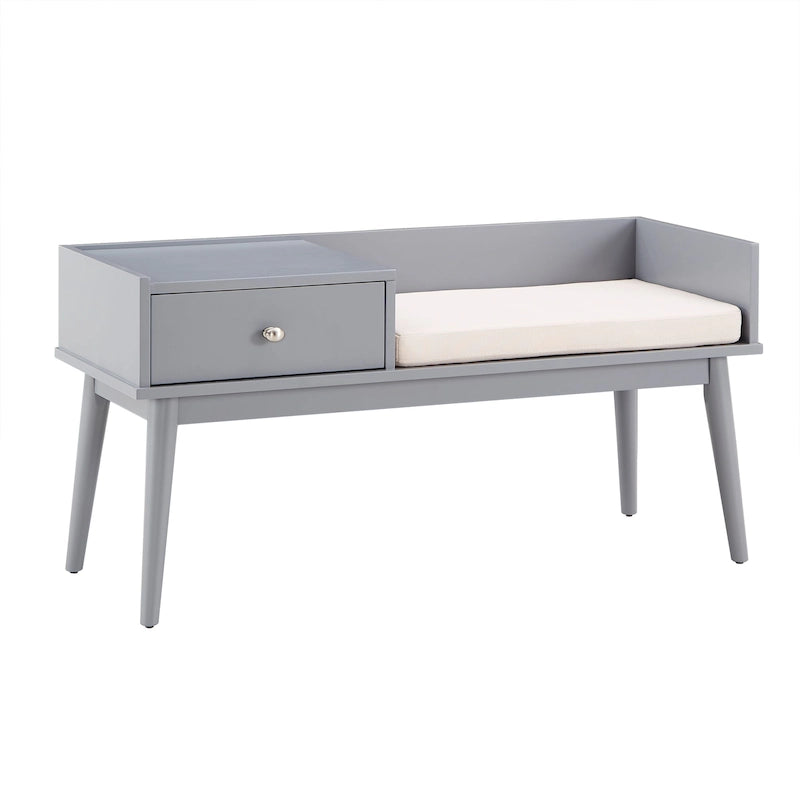 Niklas gepolsterte Sitzbank mit 1 Schublade iNSPIRE Q Modern