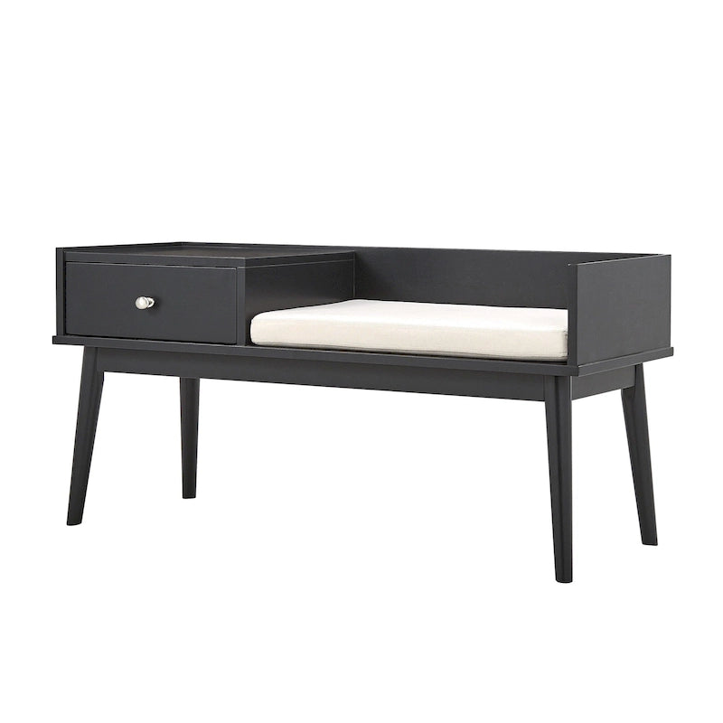 Niklas gepolsterte Sitzbank mit 1 Schublade iNSPIRE Q Modern
