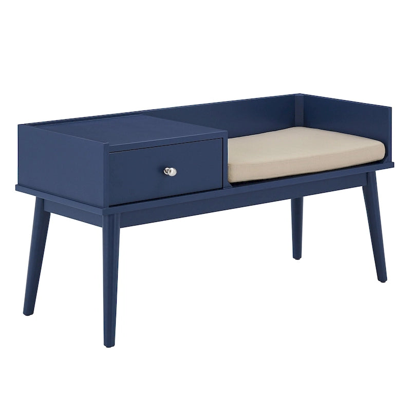 Niklas gepolsterte Sitzbank mit 1 Schublade iNSPIRE Q Modern