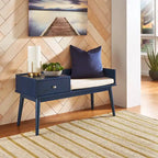 Niklas gepolsterte Sitzbank mit 1 Schublade iNSPIRE Q Modern
