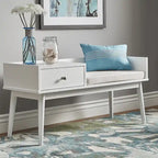 Niklas gepolsterte Sitzbank mit 1 Schublade iNSPIRE Q Modern