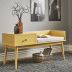 Niklas gepolsterte Sitzbank mit 1 Schublade iNSPIRE Q Modern