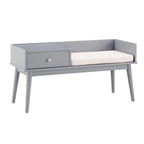 Niklas gepolsterte Sitzbank mit 1 Schublade iNSPIRE Q Modern