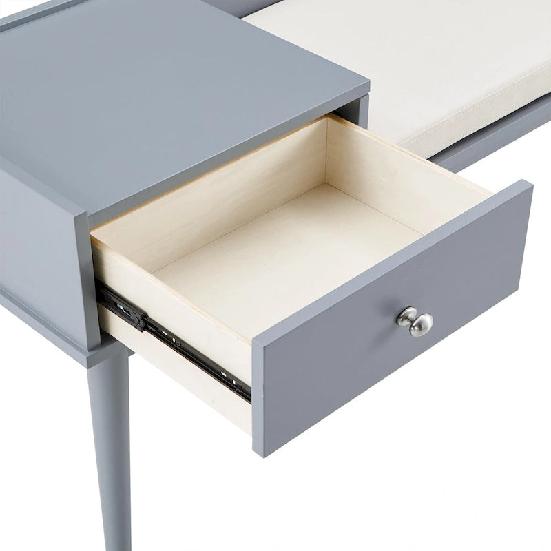 Niklas gepolsterte Sitzbank mit 1 Schublade iNSPIRE Q Modern