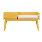 Niklas gepolsterte Sitzbank mit 1 Schublade iNSPIRE Q Modern