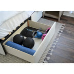 Aubrey Mammoth Polster-Plattformbett mit 2 Schubladen