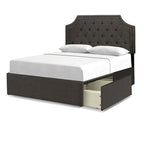 Aubrey Mammoth Polster-Plattformbett mit 2 Schubladen