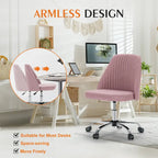 Verstellbarer Drehstuhl für den Schreibtisch mit Rollen
