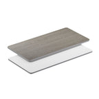 30 x 60 Rechteckige Tischplatte mit beidseitig verwendbarer Laminatplatte