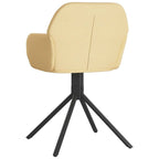 vidaXL Esszimmerstühle drehbar 2 Stk. Akzentstuhl für Küche Wohnzimmer Samt - 21.3   x 23   x 31.3