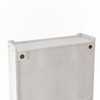 Glass-Wandschrank mit drei Ablagefächern