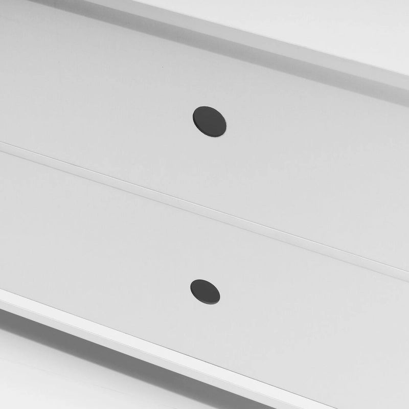 LED TV-Schrank Beleuchtete Medienkonsole, Entertainment-Möbel mit Stauraum – 151,6 cm breit