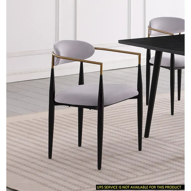 Moderne 2er-Set Esszimmerstühle