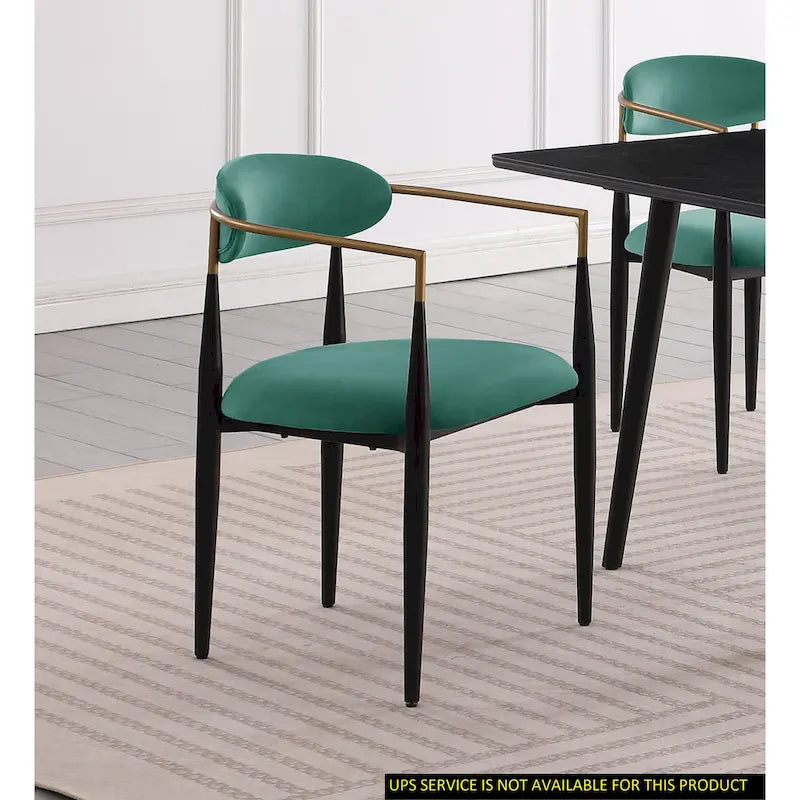 Moderne 2er-Set Esszimmerstühle