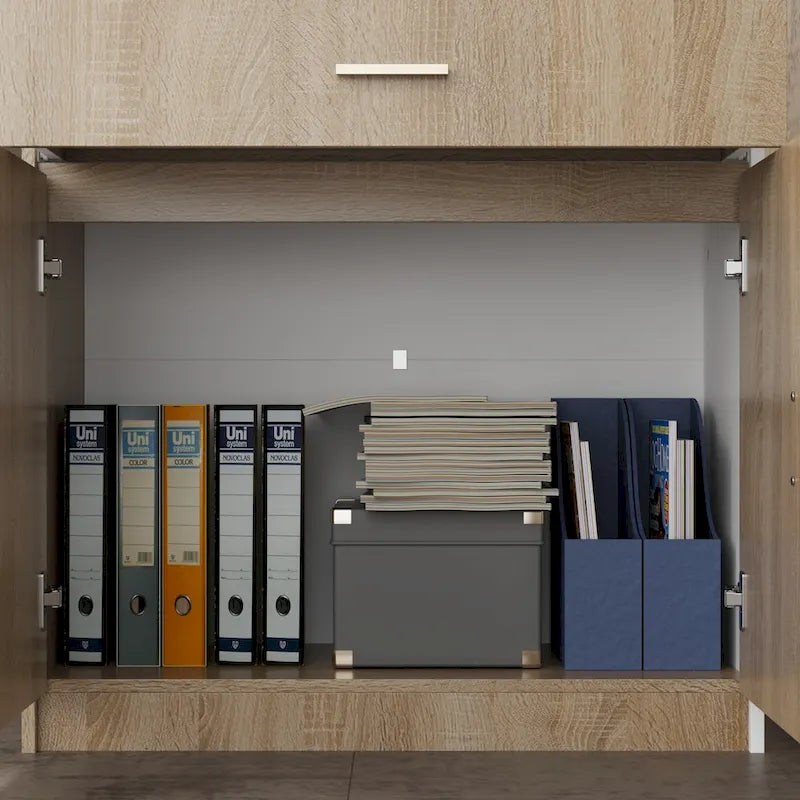 Moderne Bürotisch-Empfangstheke mit Tastaturauszug