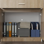 Moderne Bürotisch-Empfangstheke mit Tastaturauszug