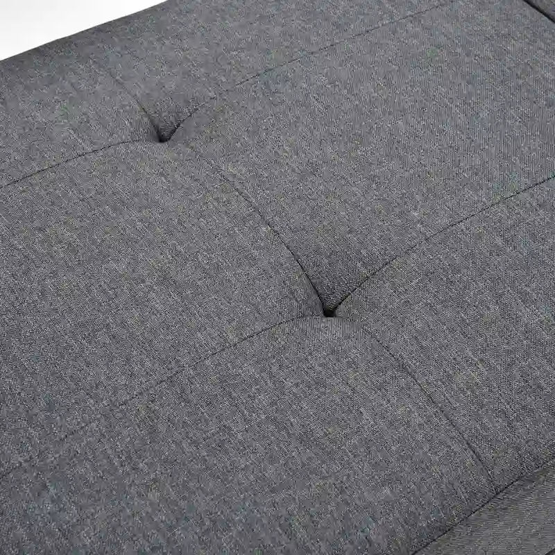 Einzelschlafsofa mit Ausziehfunktion und 1 Lendenkissen