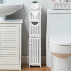Badezimmerschrank Kleiner Badezimmerschrank für kleine Räume – 17 T x 13 B x 76 H cm