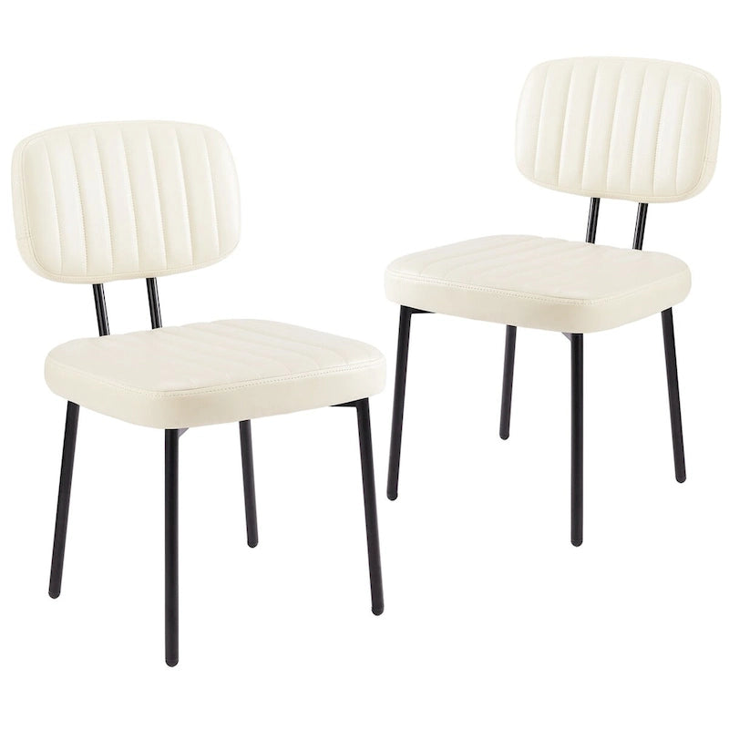 Gepolsterte Esszimmerstühle im Mid-Century Modern Stil für Küche und Esszimmer