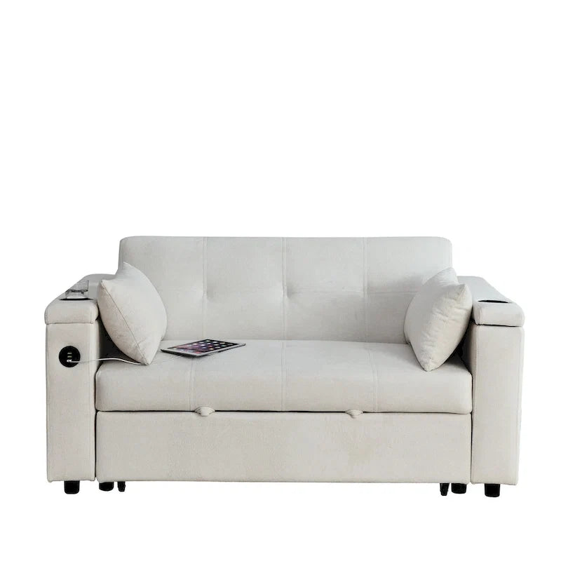 54 Ausziehbares Schlafsofa Doppelsofa Relaxsofa