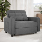 3-in-1 verstellbares Schlafsofa, ausziehbares Sesselsofa, umwandelbares Klappbett für das Wohnzimmer