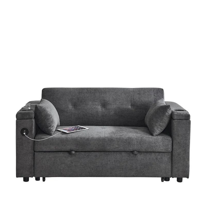54 Ausziehbares Schlafsofa Doppelsofa Relaxsofa