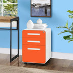 Rollcontainer/Standcontainer mit 3 Schubladen für das Home Office
