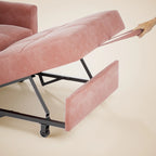 3-in-1 verstellbares Schlafsofa, ausziehbares Sesselsofa, umwandelbares Klappbett für das Wohnzimmer
