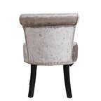 27,5 Hoher Waschtischhocker aus Massivholz – 27,5 H X 19 B X 11,8 T