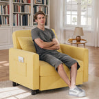 3-in-1 verstellbares Schlafsofa, ausziehbares Sesselsofa, umwandelbares Klappbett für das Wohnzimmer