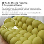 2-Sitzer Blasen-Sofa, geschwungen, Wabenform mit 3D-Textilgewebe für Wohnzimmer, Salon, Apartment