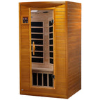 2-Personen Niedrig-EMF Ferninfrarot-Sauna, kanadisches Hemlockholz