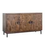63 cm breites Sideboard mit 2 Schubladen, Braun
