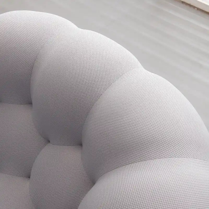 2-Sitzer Blasen-Sofa, geschwungen, Wabenform mit 3D-Textilgewebe für Wohnzimmer, Salon, Apartment