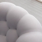 2-Sitzer Blasen-Sofa, geschwungen, Wabenform mit 3D-Textilgewebe für Wohnzimmer, Salon, Apartment