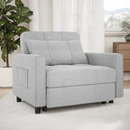 3-in-1 verstellbares Schlafsofa, ausziehbares Sesselsofa, umwandelbares Klappbett für das Wohnzimmer