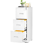 Rollcontainer/Standcontainer mit 3 Schubladen für das Home Office