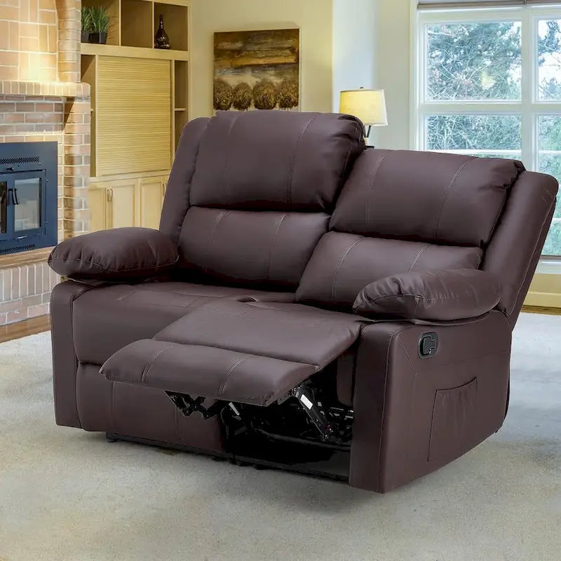 2-Sitzer-Liegesofa mit Wärme- und Massagefunktion