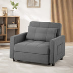 3-in-1 verstellbares Schlafsofa, ausziehbares Sesselsofa, umwandelbares Klappbett für das Wohnzimmer