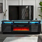 70  TV-Ständer mit Elektrokamin, 36  Elektrokamin